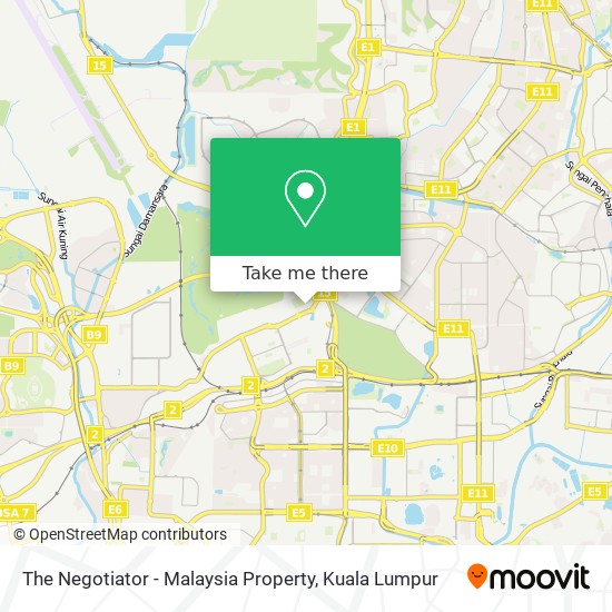 The Negotiator - Malaysia Property map