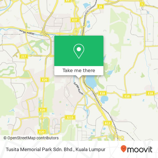 Tusita Memorial Park Sdn. Bhd. map