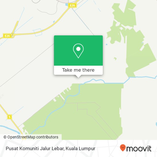 Pusat Komuniti Jalur Lebar map