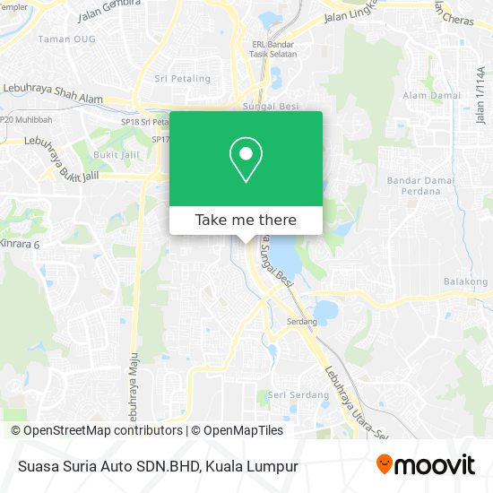 Suasa Suria Auto SDN.BHD map