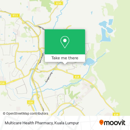 Multicare Health Pharmacy map