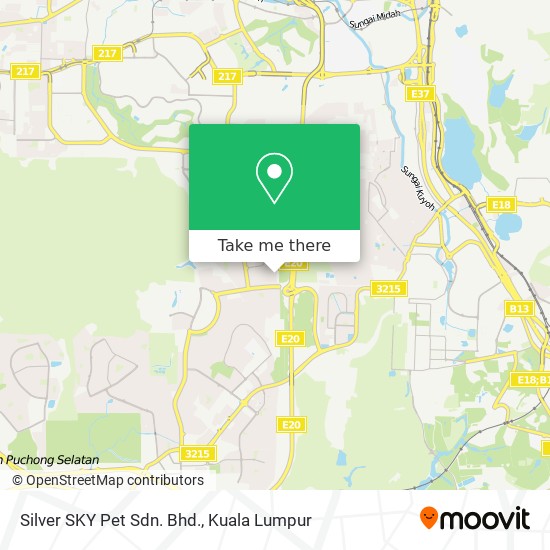 Silver SKY Pet Sdn. Bhd. map
