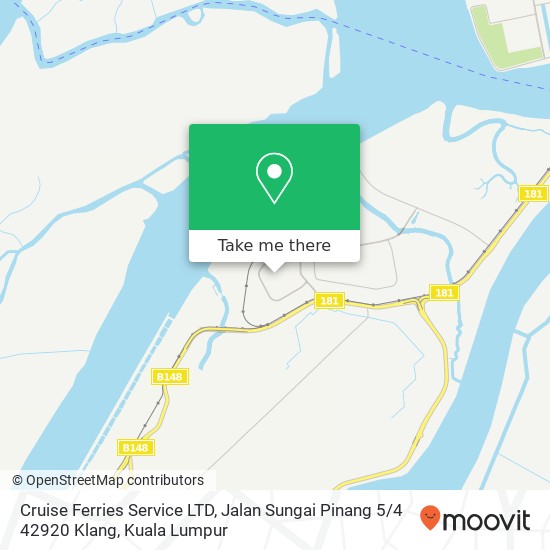 Cruise Ferries Service LTD, Jalan Sungai Pinang 5 / 4 42920 Klang map
