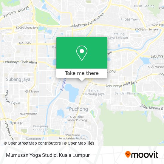 Mumusan Yoga Studio map