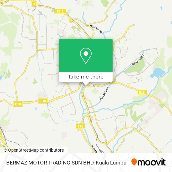 How to get to BERMAZ MOTOR TRADING SDN BHD in Hulu Langat by Bus 