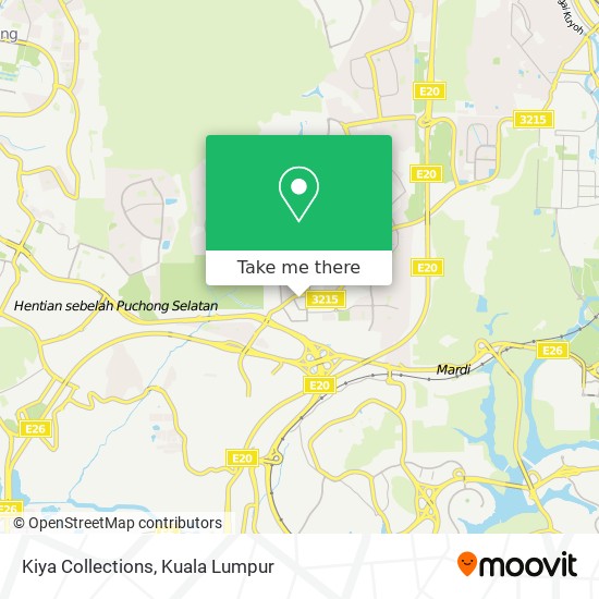 Kiya Collections map