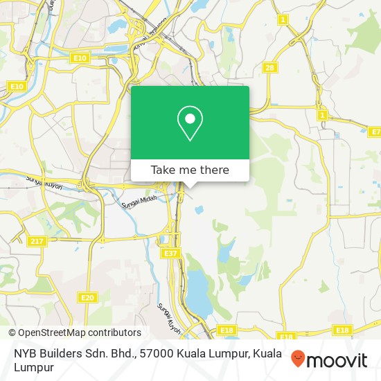 NYB Builders Sdn. Bhd., 57000 Kuala Lumpur map