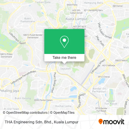 THA Engineering Sdn. Bhd. map