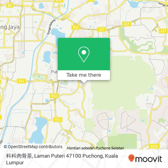 科科肉骨茶, Laman Puteri 47100 Puchong map