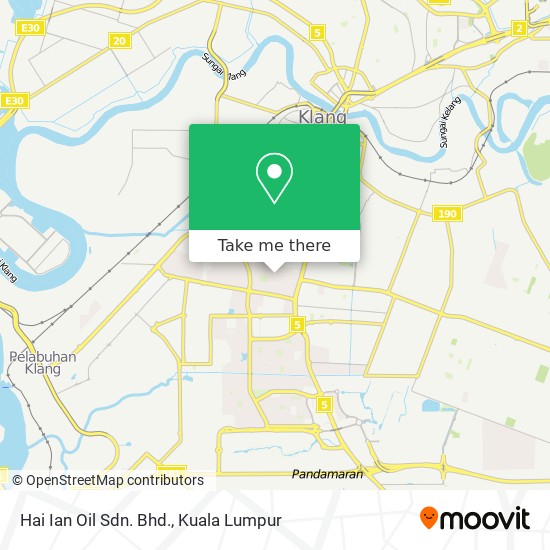 Hai Ian Oil Sdn. Bhd. map
