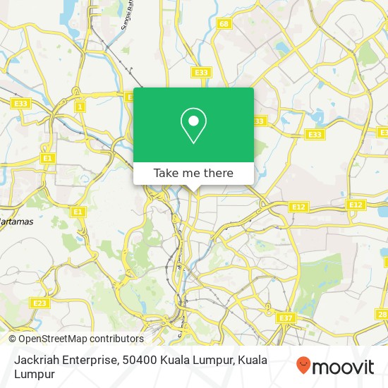 Jackriah Enterprise, 50400 Kuala Lumpur map