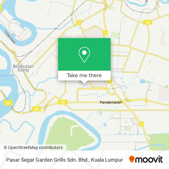 Pasar Segar Garden Grills Sdn. Bhd. map