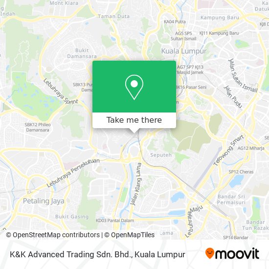 K&K Advanced Trading Sdn. Bhd. map