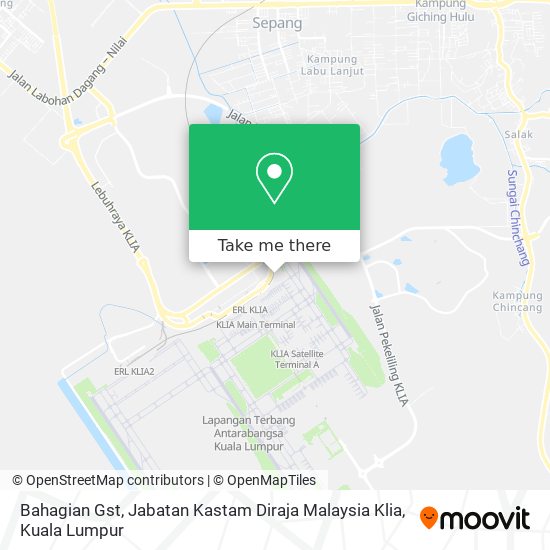 How To Get To Bahagian Gst Jabatan Kastam Diraja Malaysia Klia In Sepang By Bus Or Train