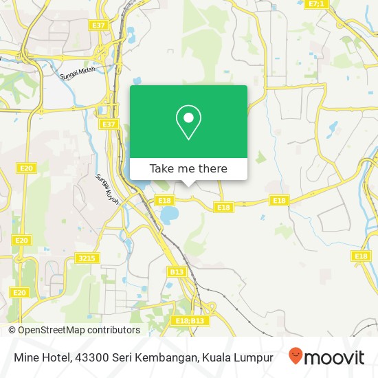 Mine Hotel, 43300 Seri Kembangan map