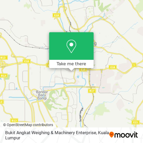 Peta Bukit Angkat Weighing & Machinery Enterprise