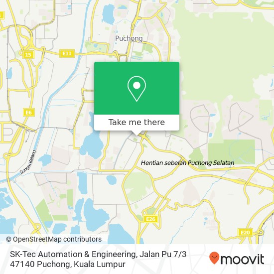 SK-Tec Automation & Engineering, Jalan Pu 7 / 3 47140 Puchong map