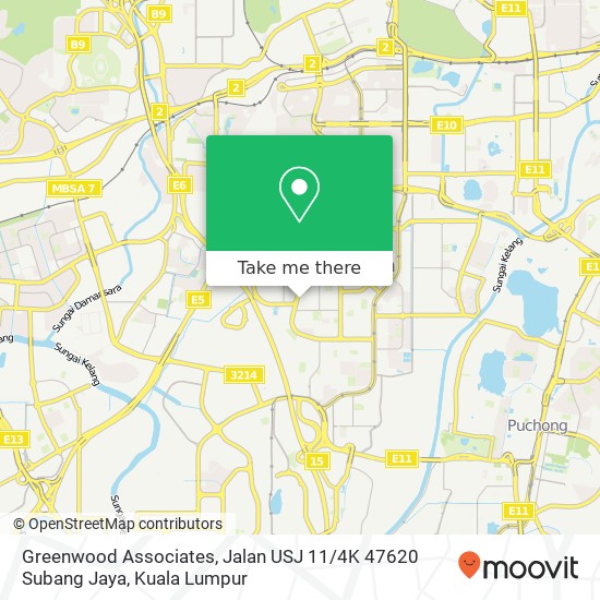 Greenwood Associates, Jalan USJ 11 / 4K 47620 Subang Jaya map