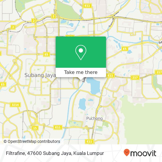 Filtrafine, 47600 Subang Jaya map