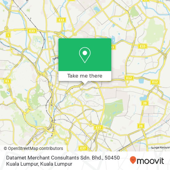 Datamet Merchant Consultants Sdn. Bhd., 50450 Kuala Lumpur map