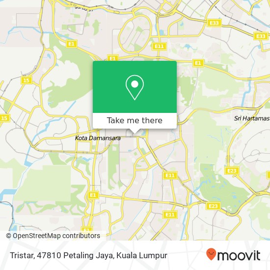 Peta Tristar, 47810 Petaling Jaya