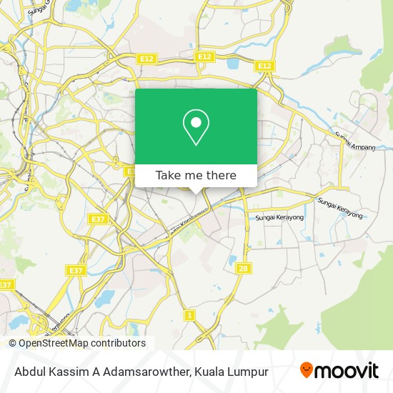 Abdul Kassim A Adamsarowther map