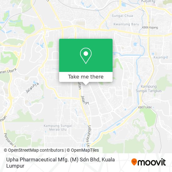 Upha Pharmaceutical Mfg. (M) Sdn Bhd map