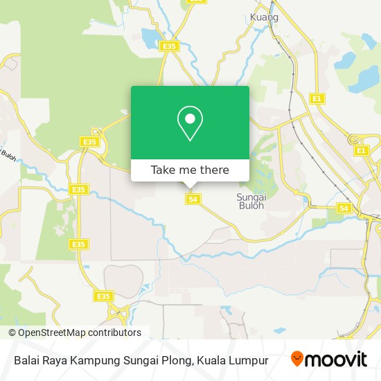 Balai Raya Kampung Sungai Plong map