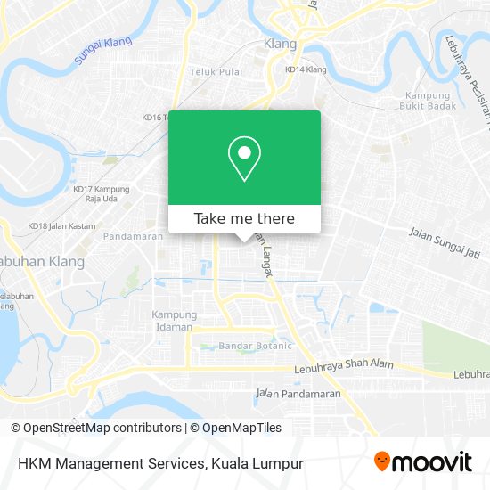 HKM Management Services map