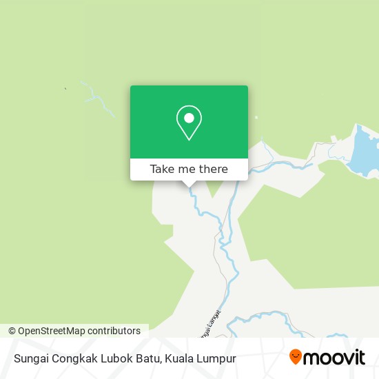 Peta Sungai Congkak Lubok Batu