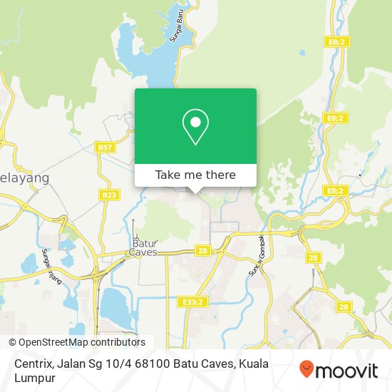 Centrix, Jalan Sg 10 / 4 68100 Batu Caves map