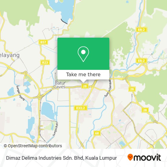 Dimaz Delima Industries Sdn. Bhd map