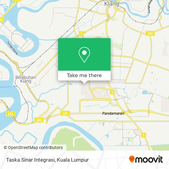 Taska Sinar Integrasi map