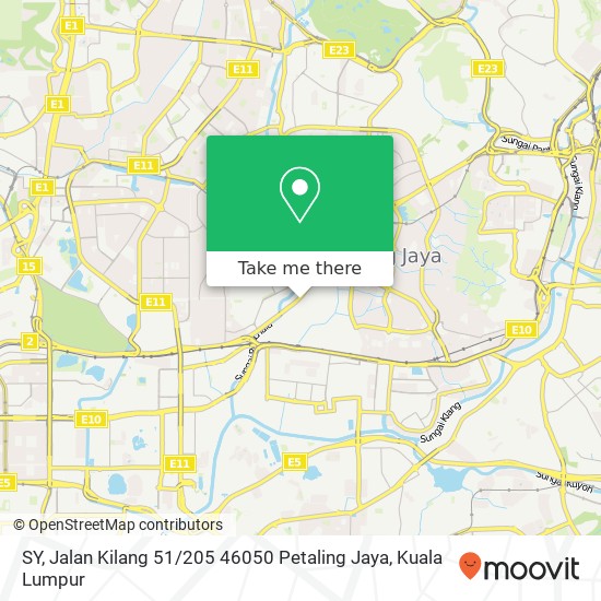 SY, Jalan Kilang 51 / 205 46050 Petaling Jaya map