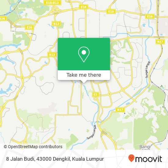 8 Jalan Budi, 43000 Dengkil map