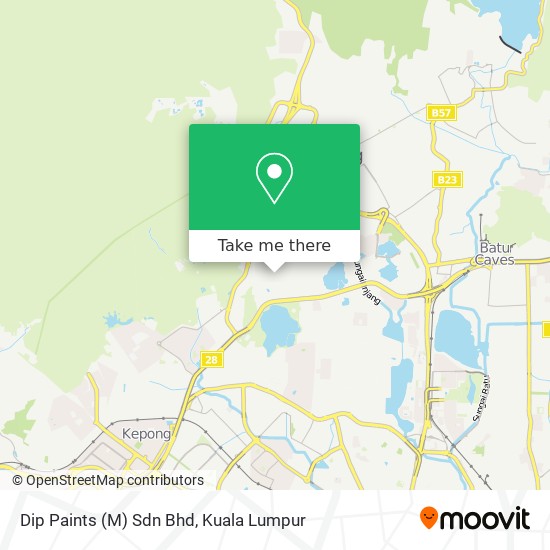 Dip Paints (M) Sdn Bhd map