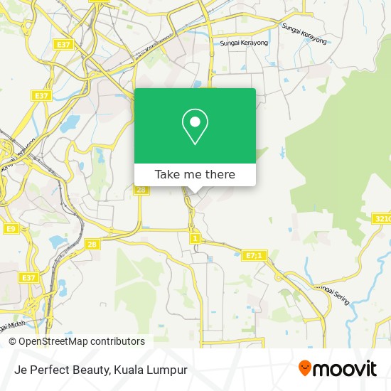 Je Perfect Beauty map