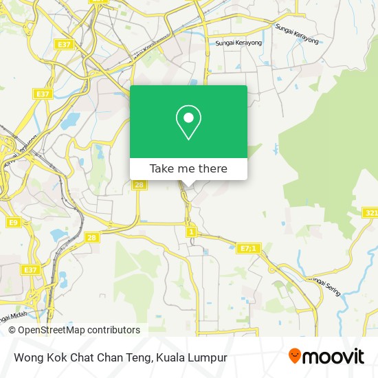 Wong Kok Chat Chan Teng map