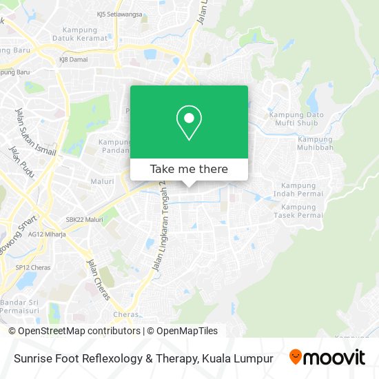 Sunrise Foot Reflexology & Therapy map