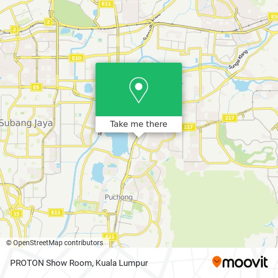 PROTON Show Room map