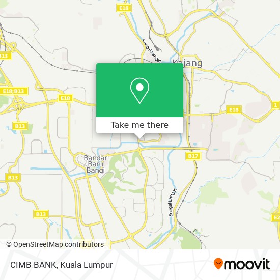 CIMB BANK map