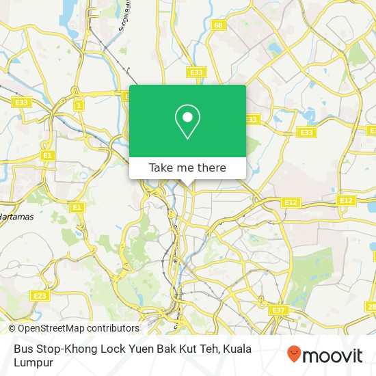 Bus Stop-Khong Lock Yuen Bak Kut Teh map