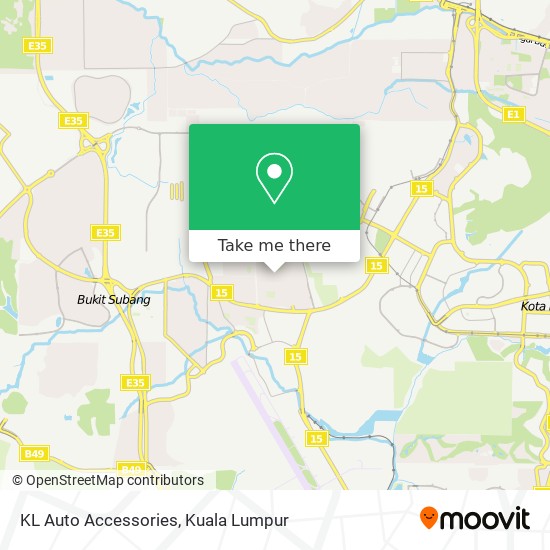 KL Auto Accessories map
