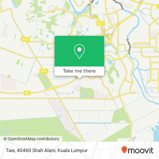 Taie, 40460 Shah Alam map