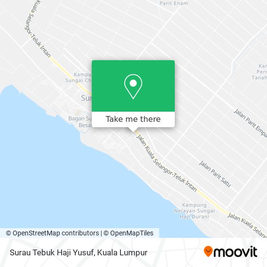Peta Surau Tebuk Haji Yusuf
