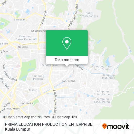 PRIMA EDUCATION PRODUCTION ENTERPRISE map