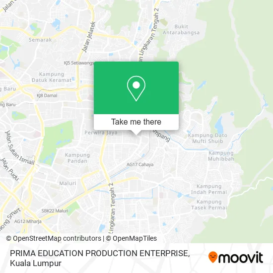 PRIMA EDUCATION PRODUCTION ENTERPRISE map
