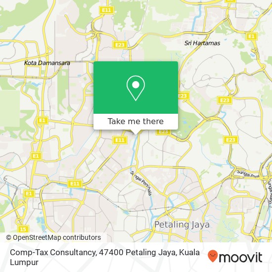 Comp-Tax Consultancy, 47400 Petaling Jaya map