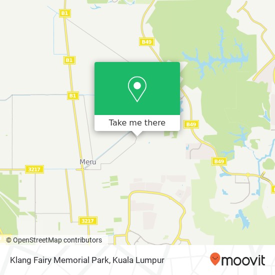 Klang Fairy Memorial Park map