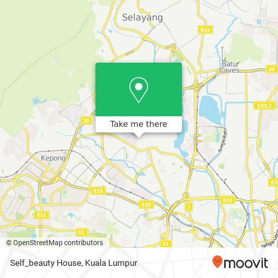 Self_beauty House map